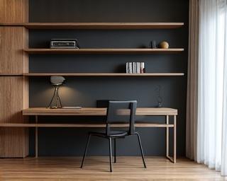 Minimalistyczne meble do biura domowego