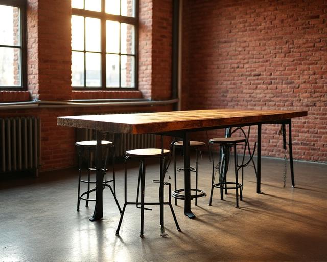 Meble w stylu loftowym wykonane dla klienta indywidualnego