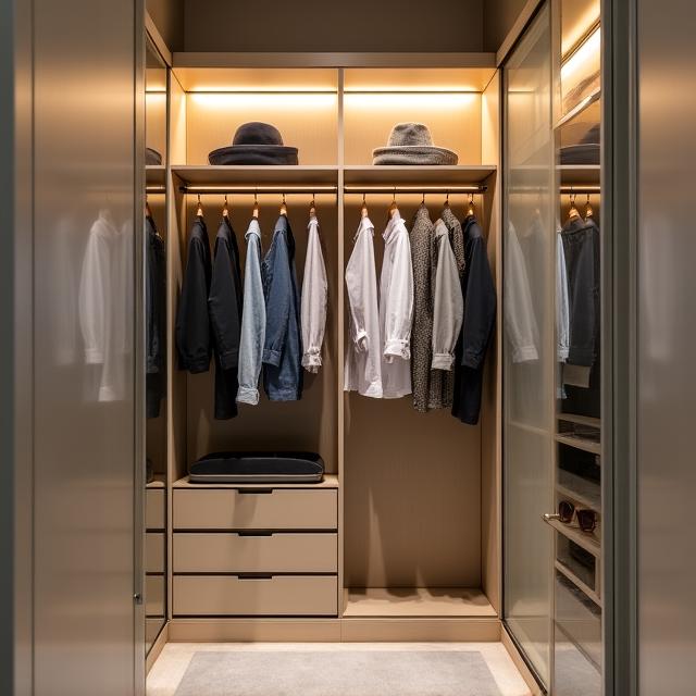 Pojemna szafa wnękowa